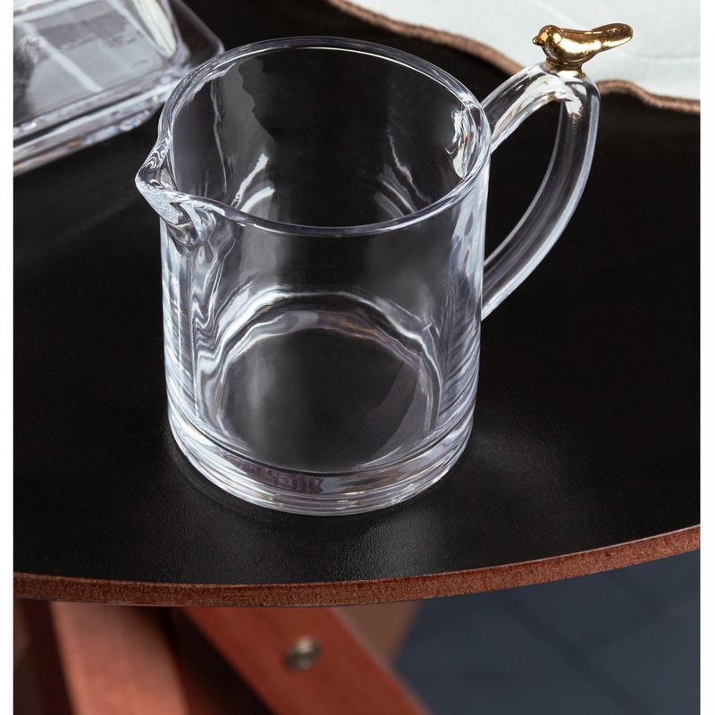 Leiteira-Golden-Bird-250ml-Cristal-Ecologico-Wolff