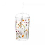 Copo-de-Vidro-Borossilicato-com-Tampa-e-Canudo-Bouquet-450ml-Wolff