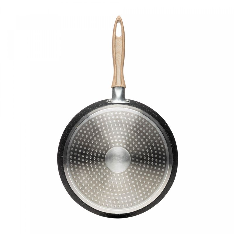 Tapioqueira-de-Inducao-em-Aluminio-com-Revestimento-Ceramico-Granilite-Preta-22cm-Wolff
