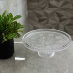 Prato-para-Bolo-com-Pe-de-Vidro-Mandala-30cm-x-30cm-x-105cm-Wolff