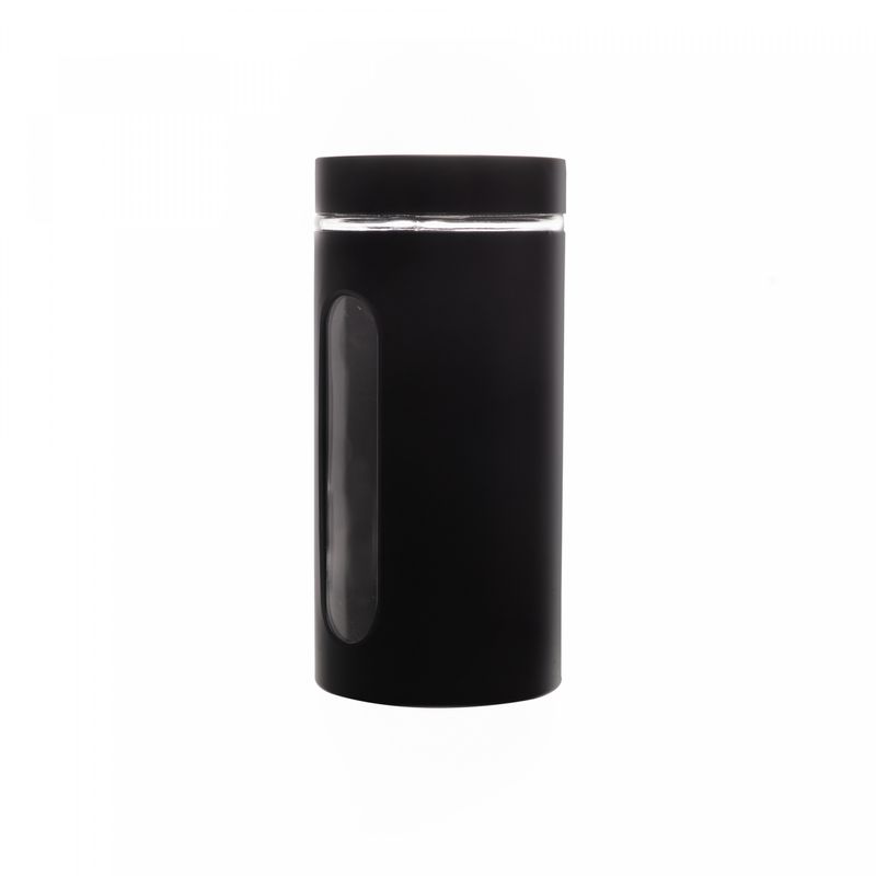 Porta-Mantimento-de-Vidro-e-Metal-com-Visor-900ml-Wolff