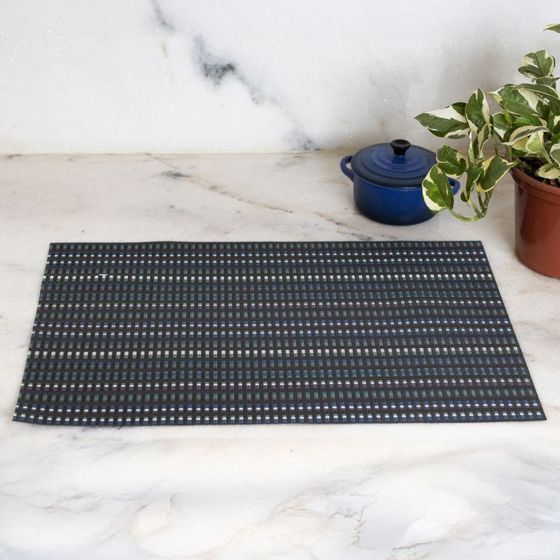 Lugar-Americano-de-PVC-Tweed-Azul-45cm-x-30cm-Wolff