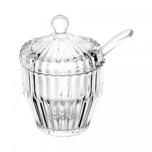 Açucareiro de Cristal Império 8cm x 8cm x 11cm - Wolff