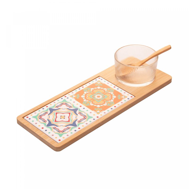 Conjunto-4-Pecas-Petisqueira-Vidro-com-Colher-Bandeja-de-Bambu-e-Tabua-Ladrilho-32x12x55cm-Wolff