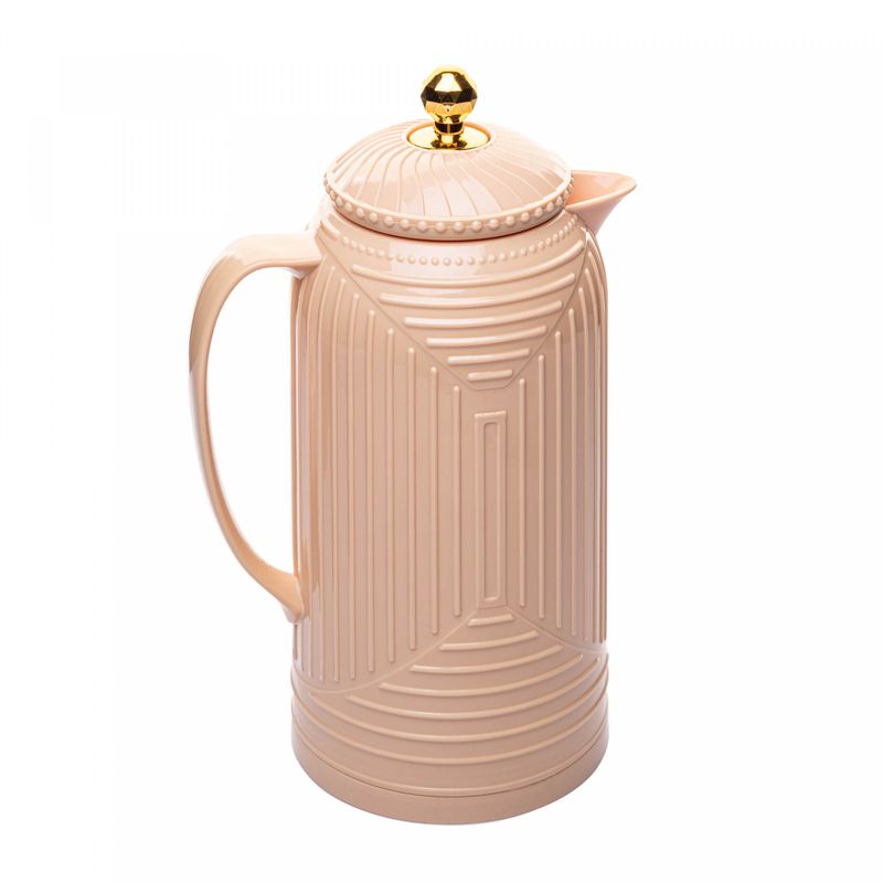 Garrafa-Termica-de-Plastico-Geometric-Bege-1L-Wolff