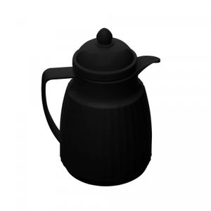 Garrafa Térmica de Plástico Essência Preta 300ml - Wolff