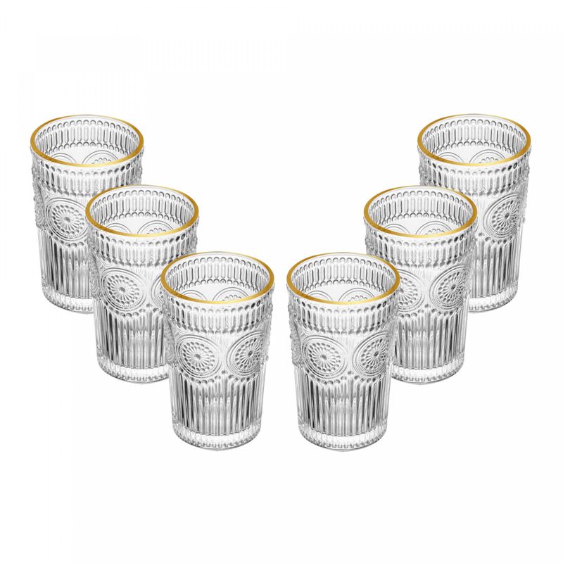 Conjunto-6-Copos-Altos-de-Vidro-com-Fio-de-Ouro-Mandala-380ml-Wolff