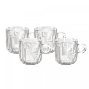 Conjunto 4 Xícaras de Vidro Frankfurt 100ml - Wolff