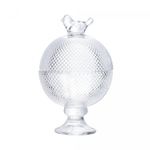 Potiche-de-Cristal-com-Pe-Bird-85cm-x-85cm-x-13cm-Wolff