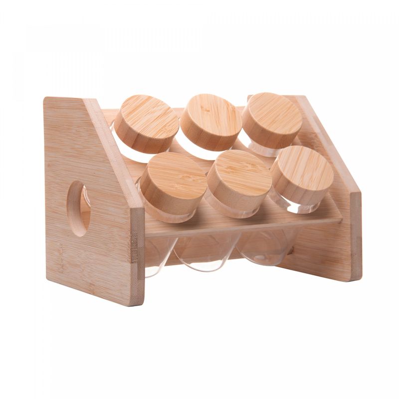 Conjunto-6-Potes-em-Borossilicato-com-Tampa-de-Rosca-e-Rack-em-Bambu-120ml-Wolff