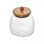 Porta-Mantimento-de-Vidro-Borossilicato-com-Tampa-em-Bambu-800ml-Wolff