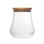 Porta-Mantimento-de-Vidro-Borossilicato-com-Tampa-de-Bambu-700ml-Wolff