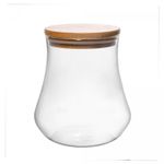 Porta-Mantimento-de-Vidro-Borossilicato-com-Tampa-de-Bambu-700ml-Wolff