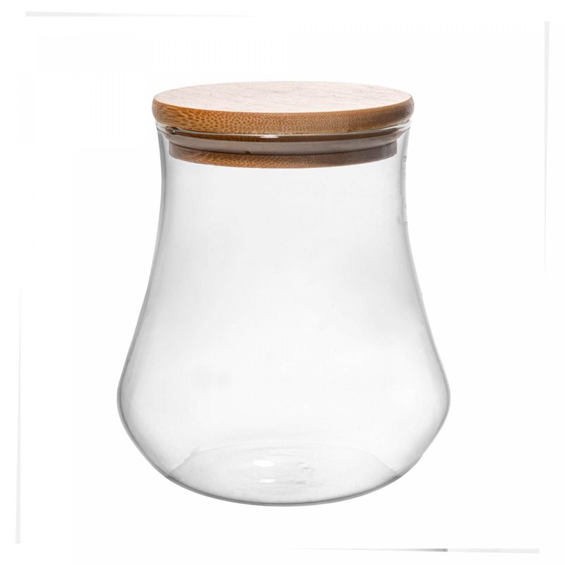 Porta-Mantimento-de-Vidro-Borossilicato-com-Tampa-de-Bambu-700ml-Wolff