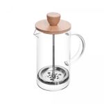Cafeteira-Prensa-Francesa-de-Vidro-Borossilicato-e-Tampa-de-Bambu-400ml-Wolff
