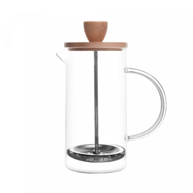 Cafeteira-Prensa-Francesa-de-Vidro-Borossilicato-e-Tampa-de-Bambu-400ml-Wolff