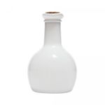 Garrafa-para-Azeite-de-Vidro-Pintado-Branco-com-Tampa-de-Cortica-180ml-Wolff