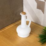 Garrafa-para-Azeite-de-Vidro-Pintado-Branco-com-Tampa-de-Cortica-230ml-Wolff