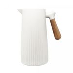 Garrafa-Termica-de-Plastico-com-Cabo-de-Madeira-New-Nordica-Bege-1L-Wolff