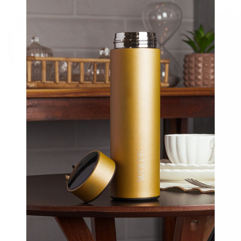 Garrafa-Termica-de-Aco-Inox-com-Termometro-em-LED-Dourada-500ml-Wolff