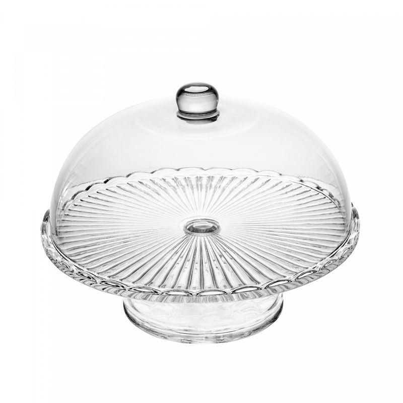 Prato-para-Bolo-com-Pe-de-Vidro-e-Tampa-Bangkok-29cm-x-21cm-Wolff