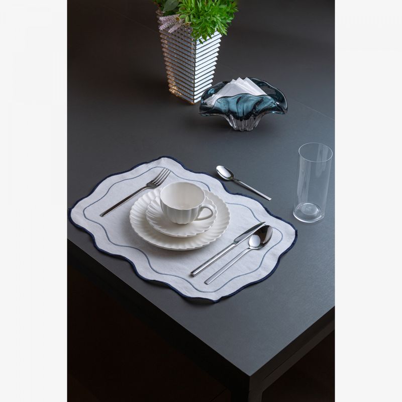 Conjunto-2-Lugares-Americanos-de-Algodao-com-Bordado-Pespontos-Branco-33cm-x-45cm-Wolff