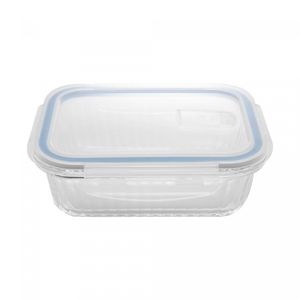 Pote Hermético de Vidro Borossilicato com Tampa Plástica Lines 370ml - Wolff