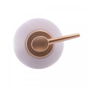 Conjunto 2 Peças para Banheiro de Cerâmica Granilite Nude - Wolff