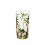 Conjunto-Jarra-com-6-Copos-de-Cristal-Palm-Tree-Handpaint-Wolff