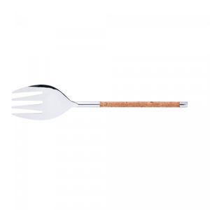 Conjunto 2 Peças para Salada de Aço Inox  com Cabo de Cortiça - Wolff
