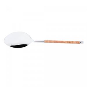 Conjunto 2 Peças para Salada de Aço Inox  com Cabo de Cortiça - Wolff