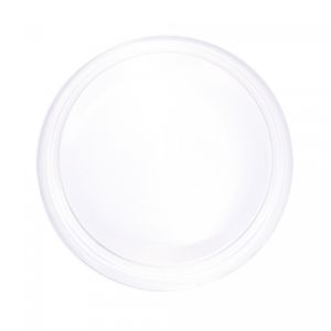 Queijeira de Vidro e Aço Inox com Colher e Suporte Italy Preto Fosco 16cm x 10cm x 8cm - Wolff