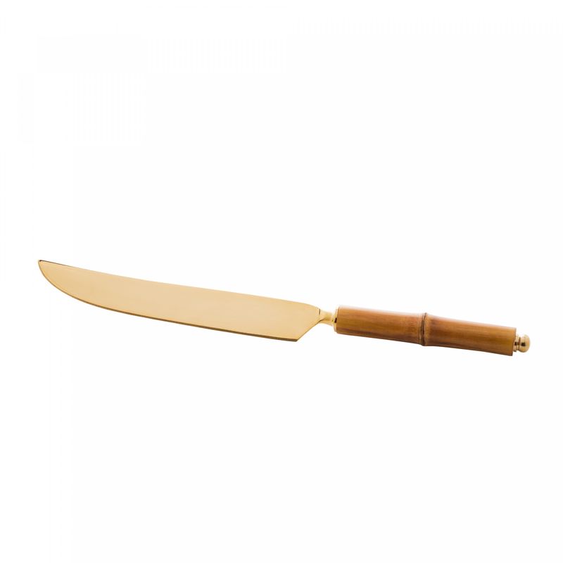 Conjunto-2-Pecas-Faca-e-Garfo-para-Assado-de-Aco-Inox-com-Cabo-de-Bambu-Dourado-Wolff