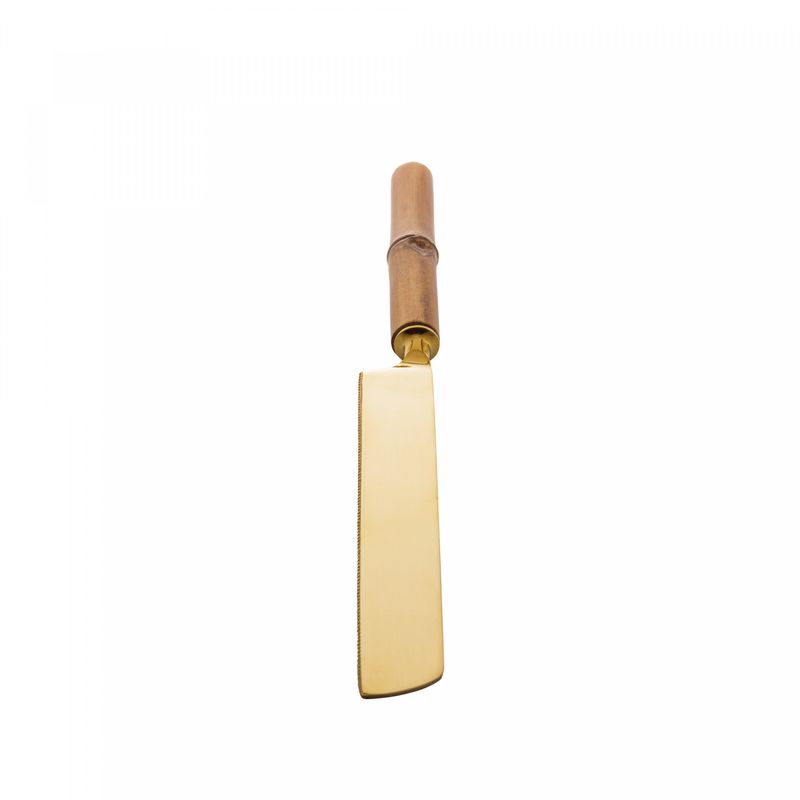 Conjunto-2-Pecas-para-Bolo-de-Aco-Inox-com-Cabo-de-Bambu-Dourado-Wolff
