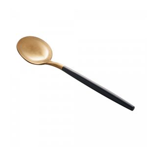 Faqueiro 24 Peças de Aço Inox Kyoto Dourado e Azul - Wolff