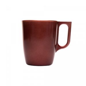 Caneca de Vidro Opalino Flashy Vermelha 250ml - Wolff