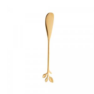 Conjunto 6 Talheres de Aço Inox Leaves Dourado - Wolff