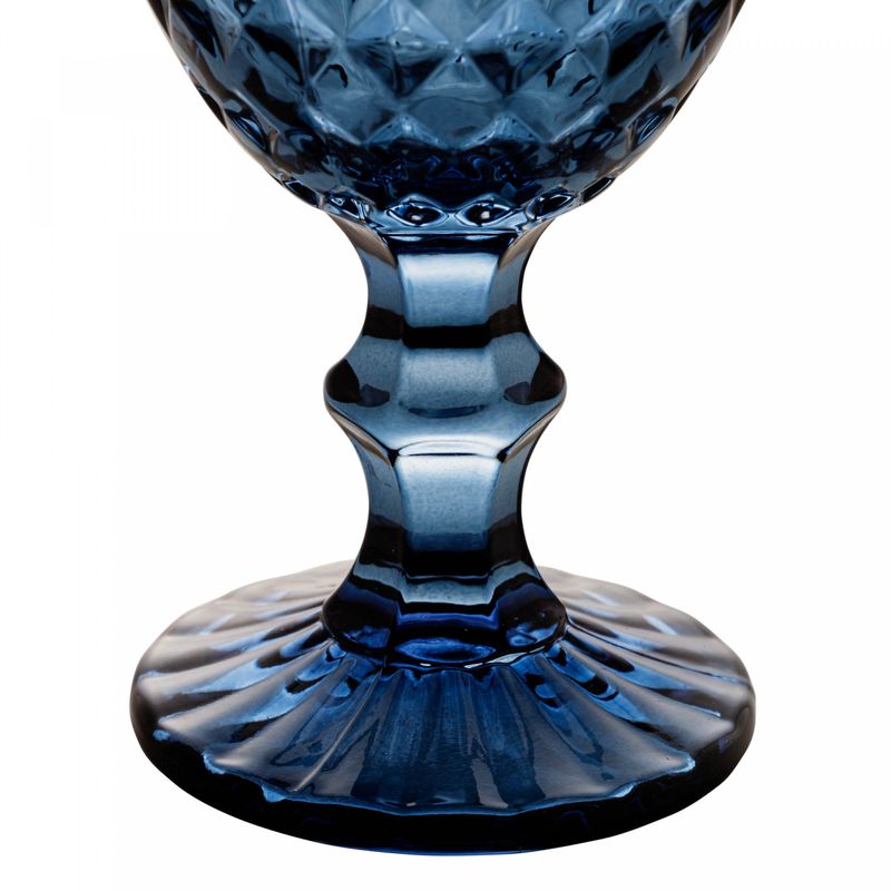 Conjunto-6-Tacas-para-Agua-De-Vidro-Roman-Azul-Escuro-345Ml-Wolff