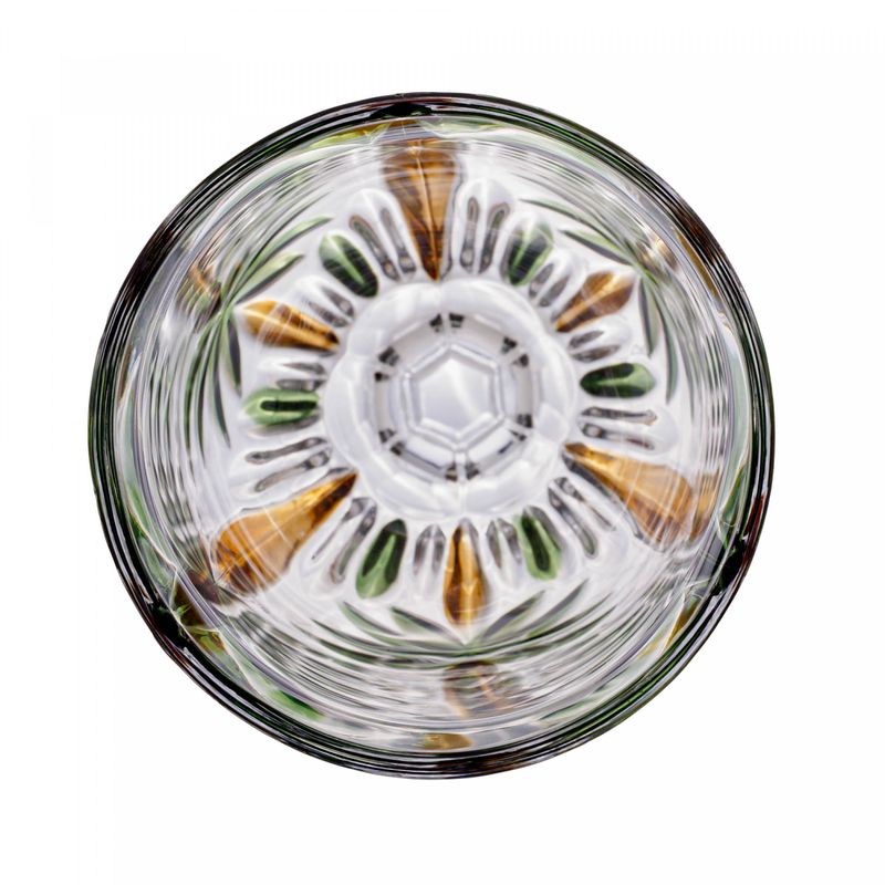 Conjunto-6-Tacas-de-Cristal-Palm-Tree-Handpaint-450ml-Wolff