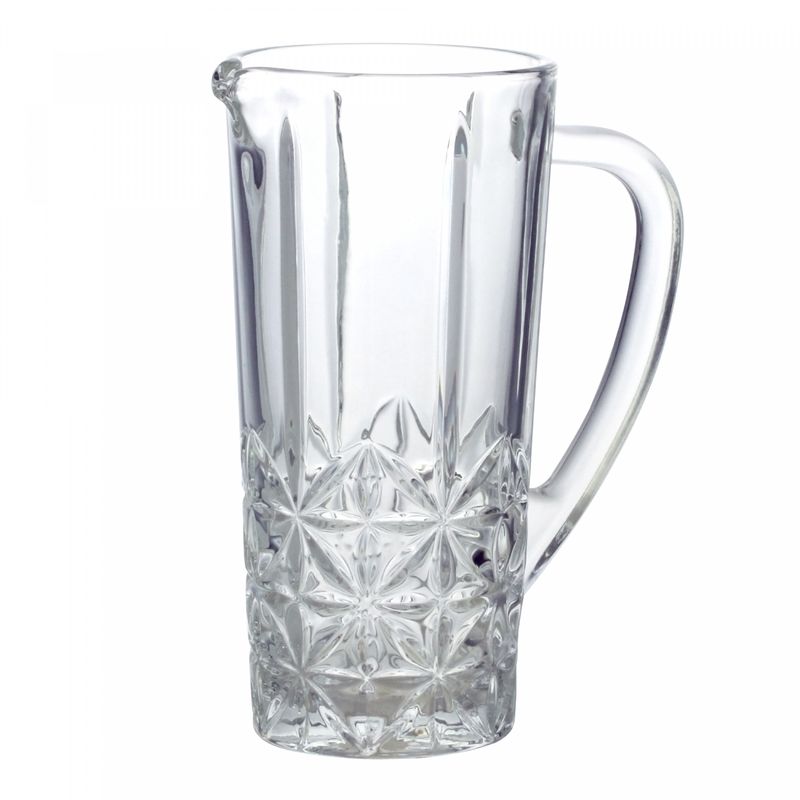 Conjunto-6-Copos-Altos-270ml-e-1-Jarra-1L-de-Vidro-Stella-Wolff