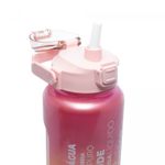 Conjunto-3-Garrafas-Squeeze-de-Policarbonato-Degrade-Cintilante-Rosa-Wolff