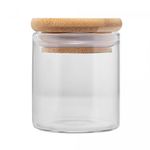 Porta-Mantimento-de-Vidro-Borossilicato-com-Tampa-de-Bambu-90ml-Wolff