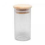 Porta-Mantimento-de-Vidro-Borossilicato-com-Tampa-de-Bambu-120ml-Wolff