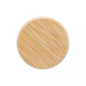 Porta Mantimento de Vidro Borossilicato com Tampa de Bambu 160ml - Wolff