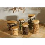 Porta-Mantimento-de-Vidro-Borossilicato-com-Tampa-de-Bambu-160ml-Wolff