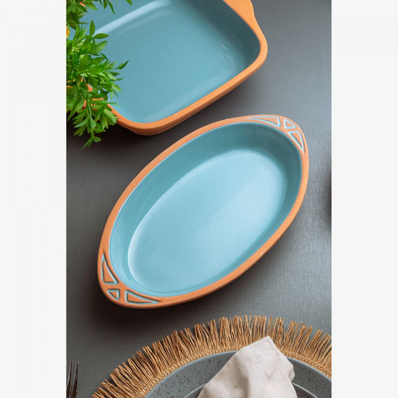 Refratario-Oval-com-Alca-Maia-335cm-x-185cm-x-45cm-Turquesa-Ceramica-Wolff
