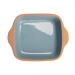 Refratario-Quadrado-com-Alca-Maia-34cm-x-29cm-x-6cm-Turquesa-Ceramica-Wolff