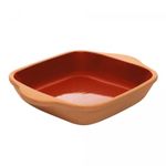 Refratario-Quadrado-com-Alca-Maia-34cm-x-28cm-x-6cm-Terracota-Ceramica-Wolff