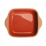 Refratario-Quadrado-com-Alca-Maia-34cm-x-28cm-x-6cm-Terracota-Ceramica-Wolff