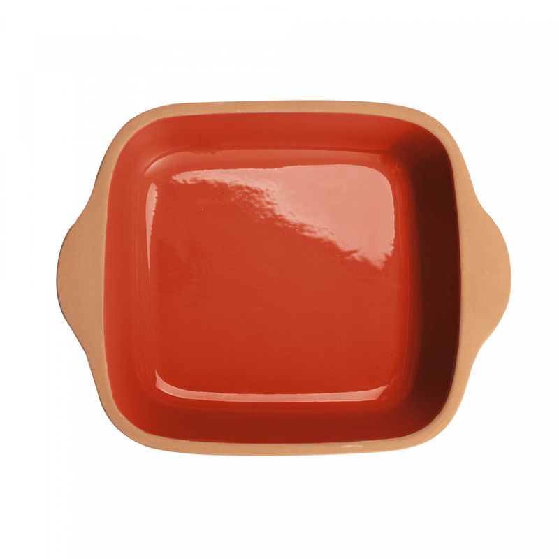 Refratario-Quadrado-com-Alca-Maia-34cm-x-28cm-x-6cm-Terracota-Ceramica-Wolff